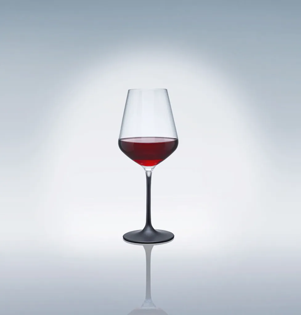 Villeroy & Boch Rotweinkelch, Manufacture Rock Klar,schwarz, 4 Tlg. 8 Villeroy & Boch Rotweinkelch, Manufacture Rock Klar,schwarz, 4 Tlg. – Bild 8