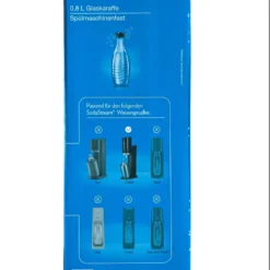 SodaStream Glaskaraffe Mit Schraubverschluss 23 SodaStream Glaskaraffe Mit Schraubverschluss -Brutzellust Verkaufsgeschäft 8451855ddeee0fcb0e8a0d3319f707b3
