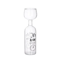 Relaxdays Weinflasche Glas Aufsatz 750 Ml -Brutzellust Verkaufsgeschäft 85b900822483bc8621c30169e213032e