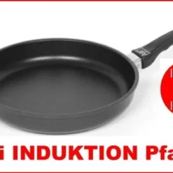 AMT Gastroguss I-528 Bratpfanne, 28 Cm Max. Durchmesser, Gusseisen/Gussaluminium, Induktionsherd-geeignet, Antihaftbeschichtung -Brutzellust Verkaufsgeschäft 88f07b7c13e090dc01d109120bd856f9