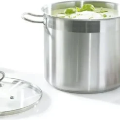 Krüger Maxi Topf Mit Glasdeckel Aus Edelstahl Fassung 20L 33cm -Brutzellust Verkaufsgeschäft 8af918ad8b1cd37bdb5cc8277a32b3bb