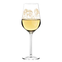 Ritzenhoff Wein-Ensemble Weißweinglas-Set Burkhard Neie, Dionysos & Ariadne / Zeus & Leto, Kristallglas, 364 Ml, 3410001 -Brutzellust Verkaufsgeschäft 8b5894971cedecf5197601bcbcbdce74