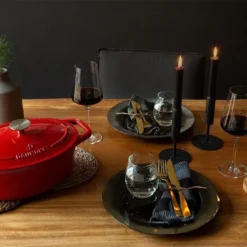 Daumonet Gusseisen-Bräter - Oval Ø 29 Cm - Kirschrot -Brutzellust Verkaufsgeschäft 8cebef77d3432fc96cd4e1c4942ed86d