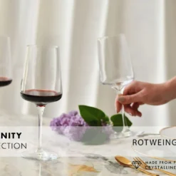 KROSNO Infinity Rotweingläser, 6er-Set, 500 Ml -Brutzellust Verkaufsgeschäft 93613c260b47e07602f2622790d5f6a9