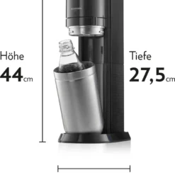 SodaStream DuoTitan Trinkwassersprudler, Inkl. 1x 1 Liter Glasflasche, 1x 1 Liter PET, 1 X Quick Connect Zylinder 22 SodaStream DuoTitan Trinkwassersprudler, Inkl. 1x 1 Liter Glasflasche, 1x 1 Liter PET, 1 X Quick Connect Zylinder -Brutzellust Verkaufsgeschäft 93645f781076506fabc2d40211b4e885