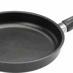 AMT Gastroguss I-528 Bratpfanne, 28 Cm Max. Durchmesser, Gusseisen/Gussaluminium, Induktionsherd-geeignet, Antihaftbeschichtung -Brutzellust Verkaufsgeschäft 94568208a7ebd212f4a7b8b714107b63