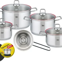 ELO Topfset Excellent 5tlg. Inkl. Magnetischem Topfuntersetzer