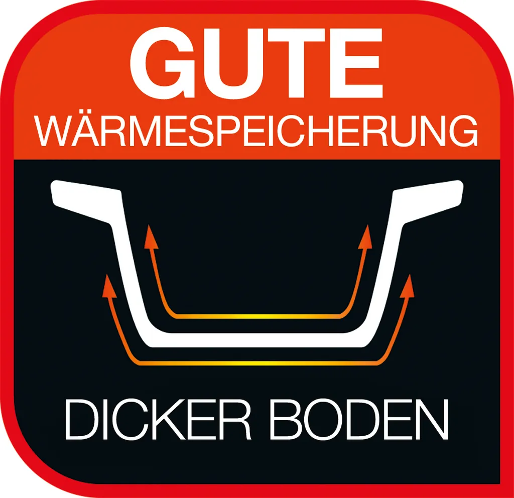 Tefal Trattoria Topf Mit Gussdeckel, 24cm, 4,57l, Aluguss 3 Tefal Trattoria Topf Mit Gussdeckel, 24cm, 4,57l, Aluguss – Bild 3