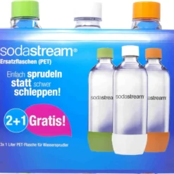 SodaStream PET Ersatzflaschen 2+1 -Brutzellust Verkaufsgeschäft 9a6608d7393655373443f3729d67d09a