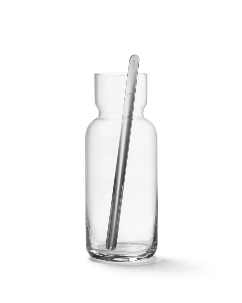 AARKE Karaffe Mit Rührlöffel Nesting Carafe Und Mixing Spoon Kristallglas 1,1L 1 AARKE Karaffe Mit Rührlöffel Nesting Carafe Und Mixing Spoon Kristallglas 1,1L