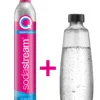 Sodastream Quick Connect Reservezylinder 60 L + 1 Glasflasche