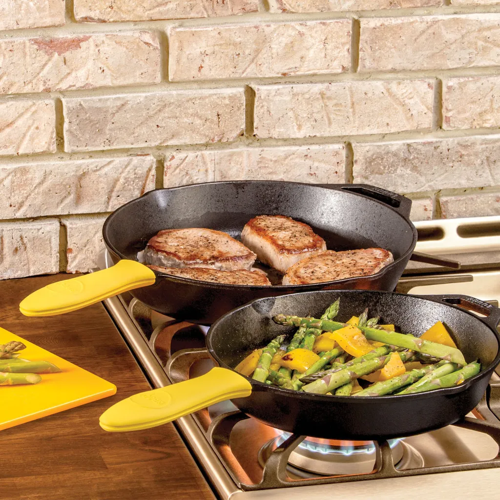 Lodge Logic Gusseisen Pfanne / Gusspfanne Ø26cm 7 Lodge Logic Gusseisen Pfanne / Gusspfanne Ø26cm – Bild 7