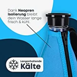 SYRINK® Schutzhülle Kompatibel Mit SodaStream Glasflasche [100% PASSEND] Neopren Schutzhülle & Outdoor Flaschenkühler Glasflaschen Für SodaStream Crystal 2.0 | Schützt Vor Bruch & Kratzern -Brutzellust Verkaufsgeschäft 9e2837340a5b5024953ecd46e1a49339