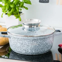 Graue Töpfe Und Kasserolle Mit Marmorbeschichtung 37 Graue Töpfe Und Kasserolle Mit Marmorbeschichtung -Brutzellust Verkaufsgeschäft a0c952bc0c0acf848a824d005f12d774