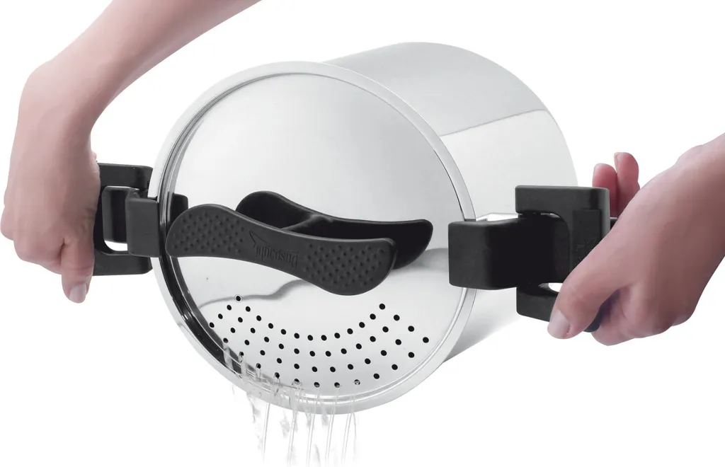 Kochtopf INDUKTION Pastatopf Edelstahl TOPF Mit Deckel Nudeltopf DUSPAGHI 3 Kochtopf INDUKTION Pastatopf Edelstahl TOPF Mit Deckel Nudeltopf DUSPAGHI – Bild 3