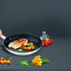 Tefal Duetto 3-teiliges Bratpfannen-Set, 20/24/28 Cm, Antihaftbeschichtung, Geeignet Für Alle Herdarten, Auch Für Induktionsherde, Edelstahl/schwarz -Brutzellust Verkaufsgeschäft a442c9db2e2a44fd9b2a295fe9bc3c5a