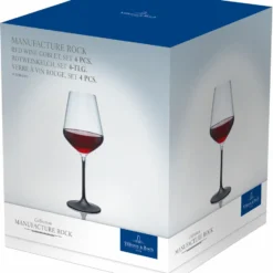 Villeroy & Boch Rotweinkelch, Manufacture Rock Klar,schwarz, 4 Tlg. 16 Villeroy & Boch Rotweinkelch, Manufacture Rock Klar,schwarz, 4 Tlg. -Brutzellust Verkaufsgeschäft a5450947719c4dd4e13102c852205c3c