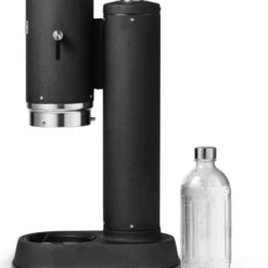 AARKE Wassersprudler Carbonator Pro Mattte Black Schwarz Glasflasche Edelstahl