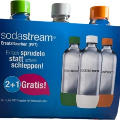 SodaStream PET Ersatzflaschen 2+1 -Brutzellust Verkaufsgeschäft a86726b410d436418559fd39223ad22e
