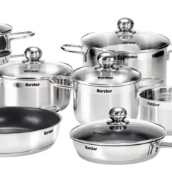 Karcher Kochtopfset JETTE, 14-tlg., Edelstahl 5 Karcher Kochtopfset JETTE, 14-tlg., Edelstahl -Brutzellust Verkaufsgeschäft a8f6ebda70ca83d2e5f7c6762c7aa3cd