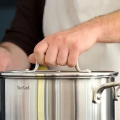 Tefal Virtuoso Topfset, 7-Teilig, Edelstahl - 7-Teiliges Set Aus 1x Stielkasserolle 16cm, 3x Kochtöpfen 16/20/24cm + 3x Deckel -Brutzellust Verkaufsgeschäft a9cea9e009a7213d3a14f42615f3cc75