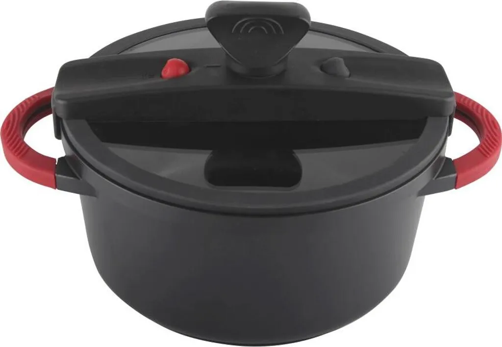 Steuber Niederdruck Kochtopf Für Alle Herdarten, 4800 Ml, Ø 24 Cm, Antihaft, Vitaminschonend, Bis 230°C Backofengeeignet, Abnehmbare Silikongriffe 2 Steuber Niederdruck Kochtopf Für Alle Herdarten, 4800 Ml, Ø 24 Cm, Antihaft, Vitaminschonend, Bis 230°C Backofengeeignet, Abnehmbare Silikongriffe – Bild 2