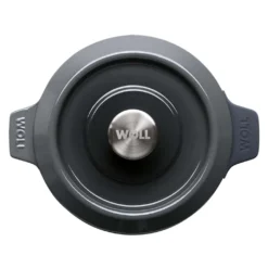 Woll IRON, Topf Mit Deckel, Ø 16 Cm, 8 Cm Hoch, 1.3 Liter, Inkl. Silikongriffe, Carbon Grey -Brutzellust Verkaufsgeschäft ab270576decd1a3b8b835793018025a4