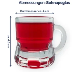 Schnapsglas Schnapsgläser Schnaps Stamper Kurze Glas Mit Henkel 2cl 12,24,48 Stk, Menge:48 -Brutzellust Verkaufsgeschäft ab85d70d00c131c8656b4c713c67efff