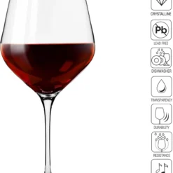 KROSNO Splendour Große Burgunder Rot-Weingläser, 6er-Set, 860 Ml 36 KROSNO Splendour Große Burgunder Rot-Weingläser, 6er-Set, 860 Ml -Brutzellust Verkaufsgeschäft ac353de1c0da8a04c3ca645e53165ebc