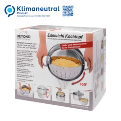 BEYOND® Edelstahl Kochtopf 24 Cm, Mit Glasdeckel Und Herausnehmbarem Siebeinsatz 18 BEYOND® Edelstahl Kochtopf 24 Cm, Mit Glasdeckel Und Herausnehmbarem Siebeinsatz -Brutzellust Verkaufsgeschäft ad7d4b9fa77110e1c0c3ad543f90b12d