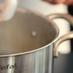 Tefal Virtuoso Topfset, 7-Teilig, Edelstahl - 7-Teiliges Set Aus 1x Stielkasserolle 16cm, 3x Kochtöpfen 16/20/24cm + 3x Deckel -Brutzellust Verkaufsgeschäft aed309ab78e407cbf24a5f0576808805