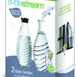 SodaStream Glaskaraffen 0,6 Liter Im 2er-Pack, 764997 -Brutzellust Verkaufsgeschäft b0315e1ba9be00ac8a537f0a9b35886a