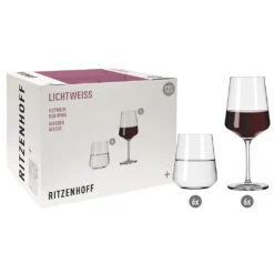 Lichtweiss Julie Rotwein- Und Wasserglas-Set #2 Von Nadine Niggemeier -Brutzellust Verkaufsgeschäft b0e7b1aef7381781f43d04b3afc8392e