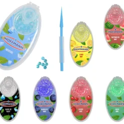 Aroma Kapseln 5er Set Kugeln Aromaperlen Für Zigaretten Leckere Sorten Klick Filter Perlen Kugel Kapsel , Geschmack Wählen:5er Set - Mix