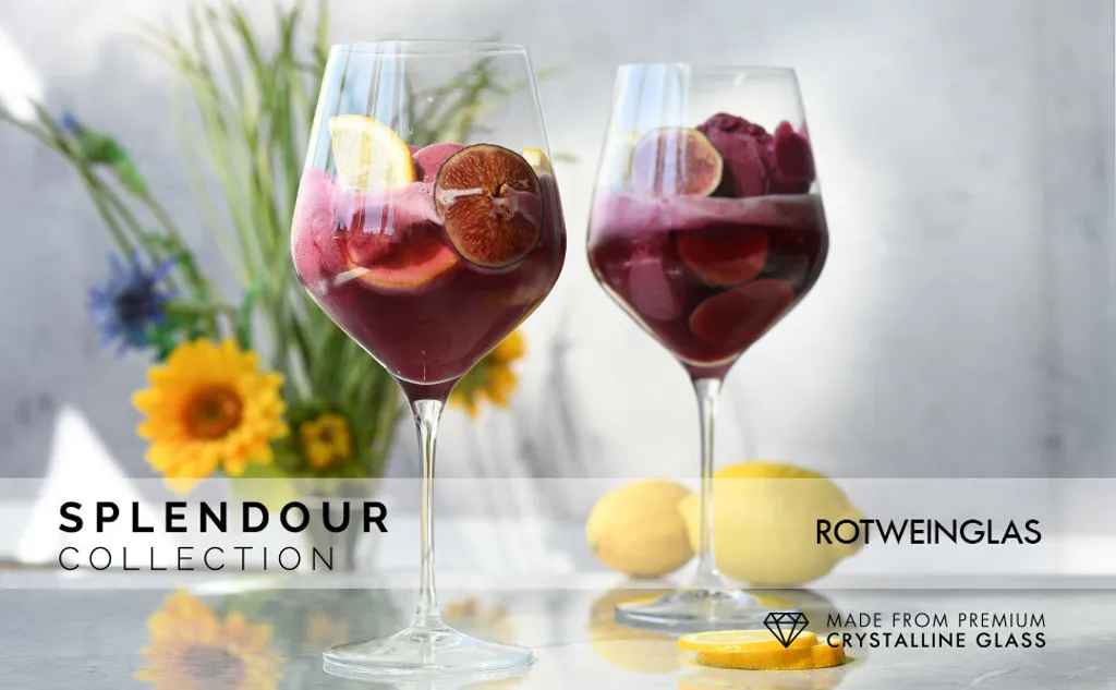 KROSNO Splendour Große Burgunder Rot-Weingläser, 6er-Set, 860 Ml 13 KROSNO Splendour Große Burgunder Rot-Weingläser, 6er-Set, 860 Ml – Bild 13