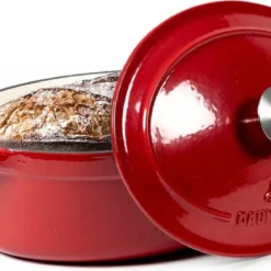 Daumonet Gusseisen-Bräter - Oval Ø 29 Cm - Kirschrot -Brutzellust Verkaufsgeschäft b27c4cc60634754760ec8d66dbb31e13