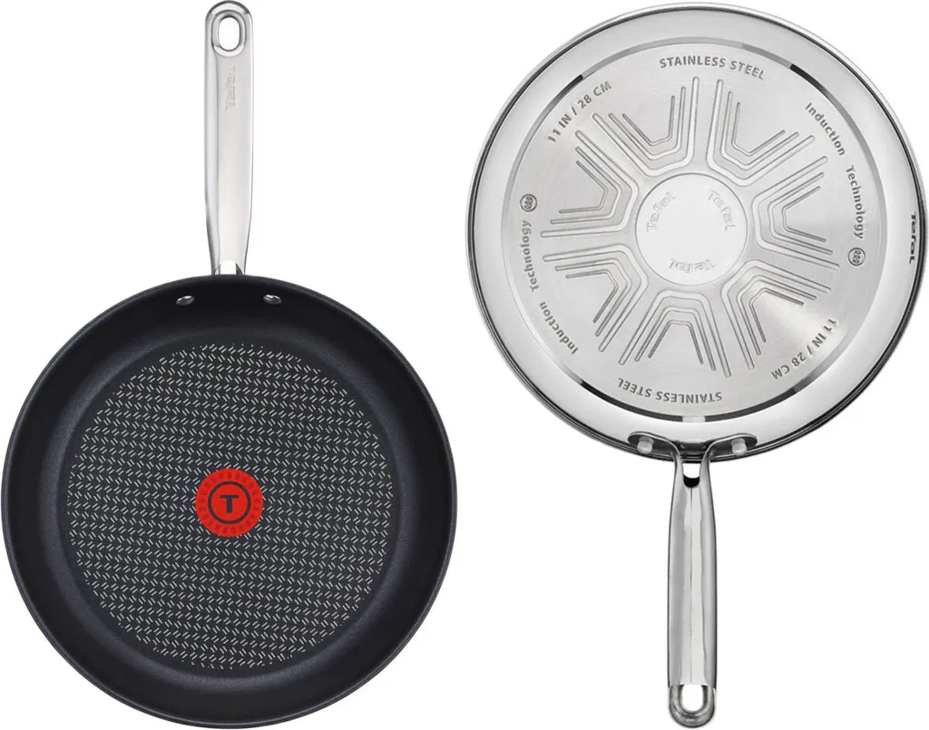Tefal Ultimum Bratpfanne 24 Cm, Titanium Antihaftversiegelung, Thermo-Signal-Technologie, Gleichmäßige Hitzeverteilung, Backofengeeignet, Für Alle Gängigen Herdarten Inkl. Induktion 10 Tefal Ultimum Bratpfanne 24 Cm, Titanium Antihaftversiegelung, Thermo-Signal-Technologie, Gleichmäßige Hitzeverteilung, Backofengeeignet, Für Alle Gängigen Herdarten Inkl. Induktion – Bild 10
