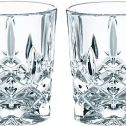 Nachtmann 100694 Noblesse Stamper Kristallglas, 55 Ml, H: 6,1 Cm, ø 5 Cm, Klar (4er Pack) -Brutzellust Verkaufsgeschäft b2e5a1cde2bc4f3cb7acb1ef46e8bae1