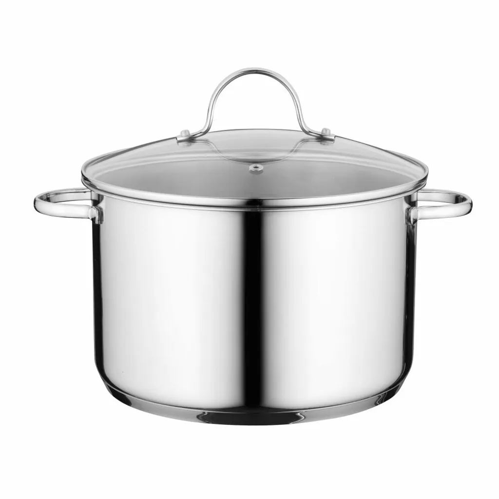 BergHOFF Essentials 1100230A, 6,8 L, Edelstahl, Keramik, Gas, Halogen, Induktion, Versiegelte Platte, Edelstahl, Edelstahl, Edelstahl 1 BergHOFF Essentials 1100230A, 6,8 L, Edelstahl, Keramik, Gas, Halogen, Induktion, Versiegelte Platte, Edelstahl, Edelstahl, Edelstahl