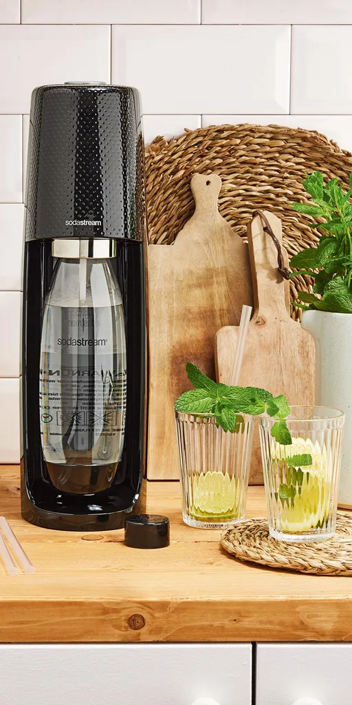Sodastream Wassersprudler EASY Incl. PET-Flasche 1 L Und 1 Co²-Kohlensäurezylinder, Schwarz 15 Sodastream Wassersprudler EASY Incl. PET-Flasche 1 L Und 1 Co²-Kohlensäurezylinder, Schwarz – Bild 15