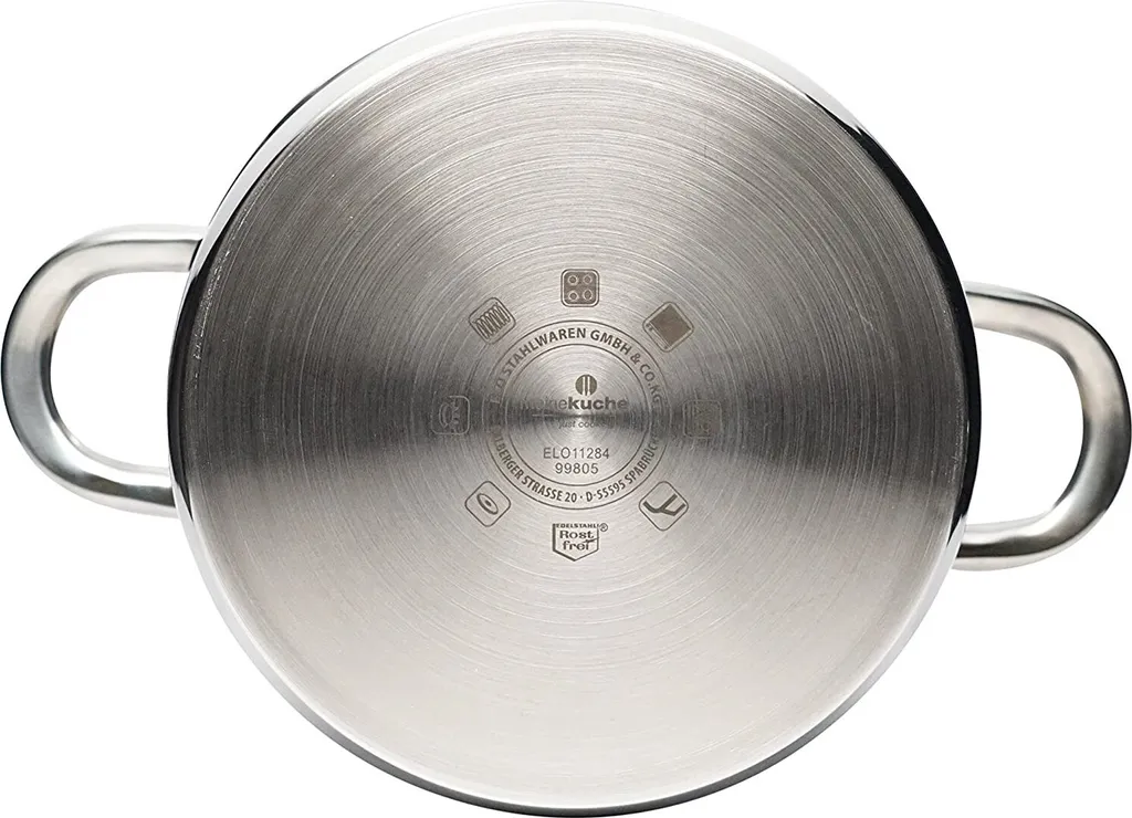 ELO 99805 Topf-Set Skyline 5tlg., Silber, 5-teilig (1 Set) 6 ELO 99805 Topf-Set Skyline 5tlg., Silber, 5-teilig (1 Set) – Bild 6