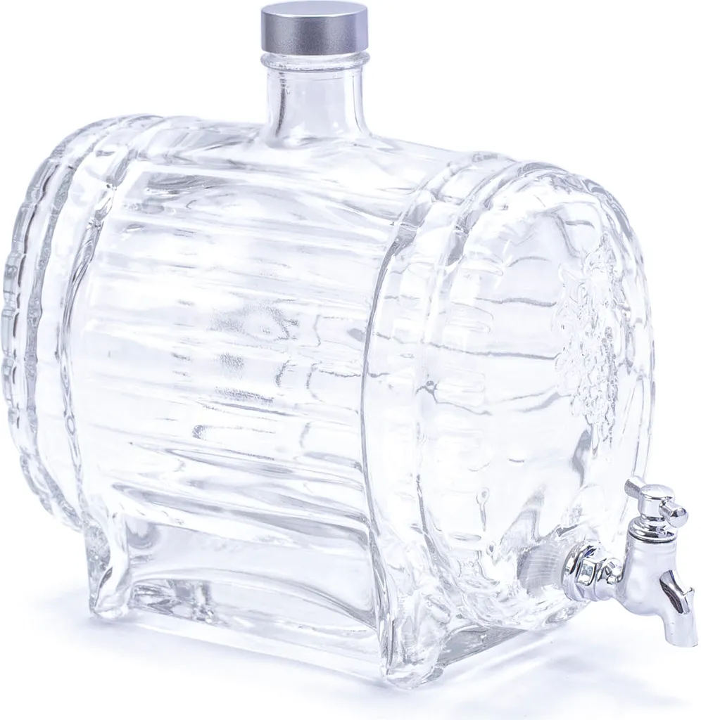 GETRÄNKESPENDER Mit Zapfhahn Für Likör Wein Fass Wasserspender Saftspender 1,5 L 1 GETRÄNKESPENDER Mit Zapfhahn Für Likör Wein Fass Wasserspender Saftspender 1,5 L