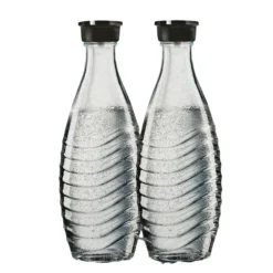 SodaStream Glaskaraffen 0,6 Liter Im 2er-Pack, 764997 -Brutzellust Verkaufsgeschäft bb1438a9208e14eb01494462c902e238