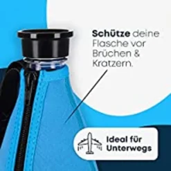 SYRINK® Schutzhülle Kompatibel Mit SodaStream Glasflasche [100% PASSEND] Neopren Schutzhülle & Outdoor Flaschenkühler Glasflaschen Für SodaStream Crystal 2.0 | Schützt Vor Bruch & Kratzern -Brutzellust Verkaufsgeschäft bbfbfa2832f8d33c00d5350e34a80676