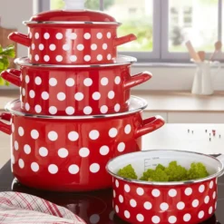 Kochtopf-Set Pünktchen 4-tlg. 7 Kochtopf-Set Pünktchen 4-tlg. -Brutzellust Verkaufsgeschäft be58cdbceae9c3eed28778021483346a