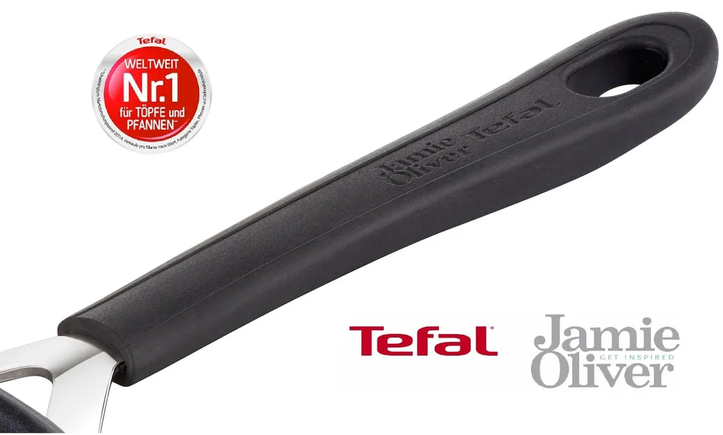 Tefal H80505, Rund, Allzweckpfanne, Edelstahl, Edelstahl, Jamie Oliver, 210 °C 2 Tefal H80505, Rund, Allzweckpfanne, Edelstahl, Edelstahl, Jamie Oliver, 210 °C – Bild 2