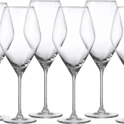 Ritzenhoff & Breker Rotweinglas Salsa 6er Set, Weingläser, Glas, Klar, 470 Ml, 811254