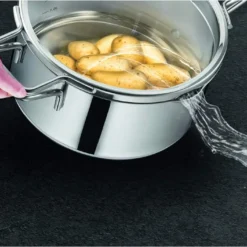 TEFAL Nordica H852SA55 Stahl-Topfset Mit Deckel 10-teilig, Topf: 18/20/24 Cm, Kochtopf Hoch 22cm, Rondel 16cm 8 TEFAL Nordica H852SA55 Stahl-Topfset Mit Deckel 10-teilig, Topf: 18/20/24 Cm, Kochtopf Hoch 22cm, Rondel 16cm -Brutzellust Verkaufsgeschäft c97918314ba2561b355cb16d17c07c67