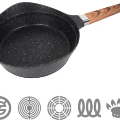 Fiora Topfset 19 Teilig Antihaftbeschichtung Aluguss Induktion Für Alle Herdarten Spülmaschinengeeignet Kochtöpfe Mit Pfannen -Brutzellust Verkaufsgeschäft c99c5524b9fb5d55fc9b023dbe3807f1