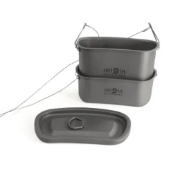 Relags Outdoor Topf-Set Aus TItan Sandgestrahlt Inkl Edelstahlaufhängung Ultraleicht -Brutzellust Verkaufsgeschäft cc356cdcb6a16f53ecd1fad4c03198d9